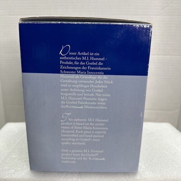 VTG Goebel‎ M.J. Hummel Musical Snow Globe Angel Lantern Christmas Song #343 New - Picture 10 of 14